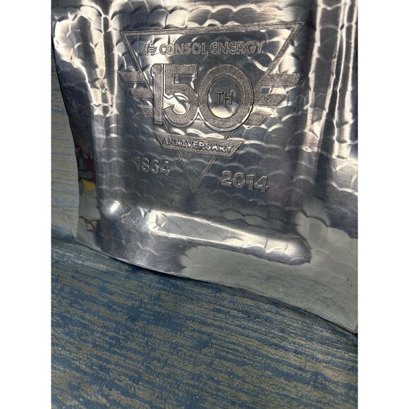 Wendell August Forge Aluminum Consol Energy 150th Anniversary Plate Limited Ed. - Picture 8 of 11